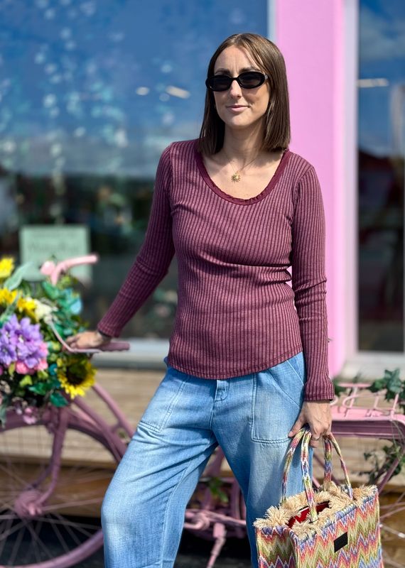 Rib Basic Sweater
