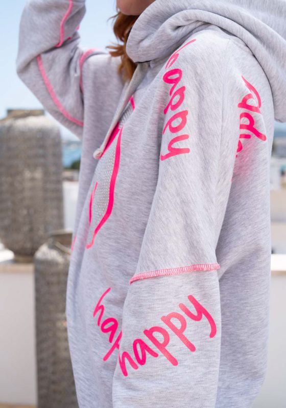 Happy Smiley Hoodie Miss Goodlife