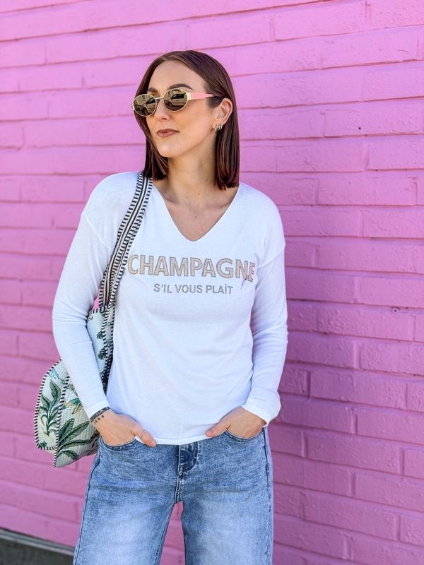 Champagne Soft Sweater