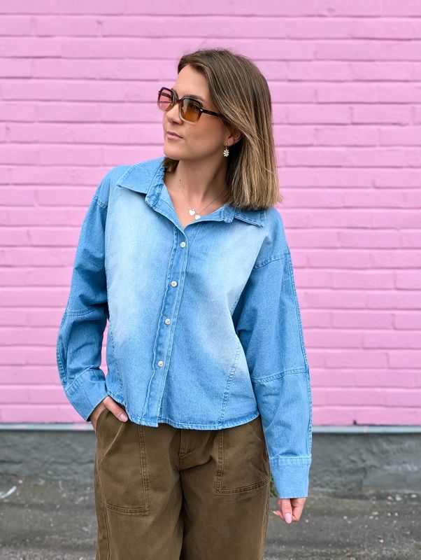 Superman Denim Shirt