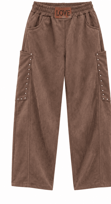 Hovedbilde Suede Stud Pant