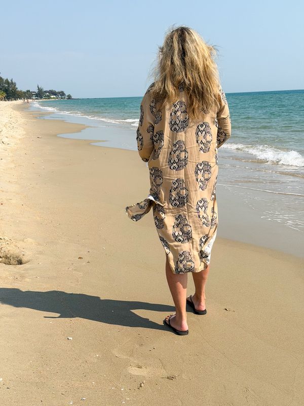 Skull Snake Kimono