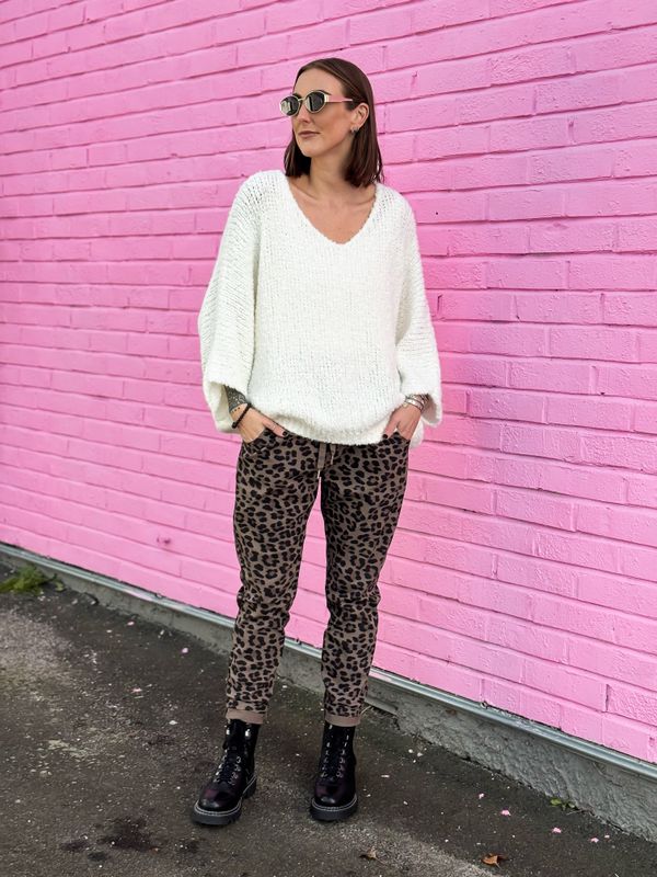 Star Bouclé Sweater