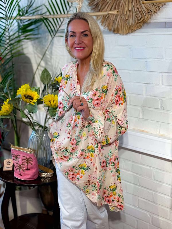 Rose Oversized Blouse