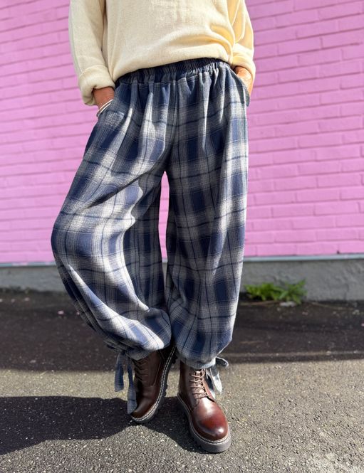 Hovedbilde Check Balloon Pant