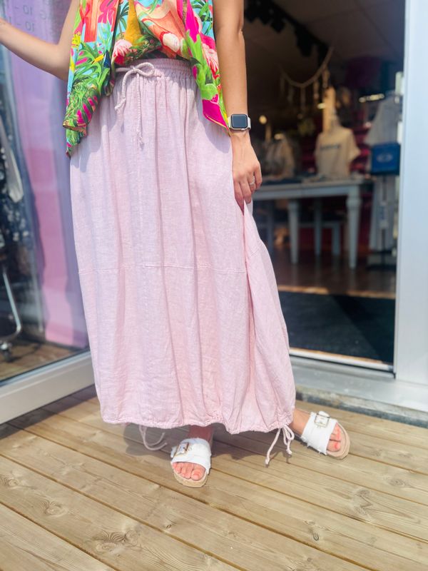Riggy Linen Skirt