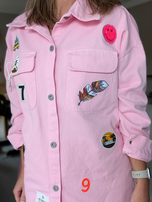 Jacket With Badges Qnuz