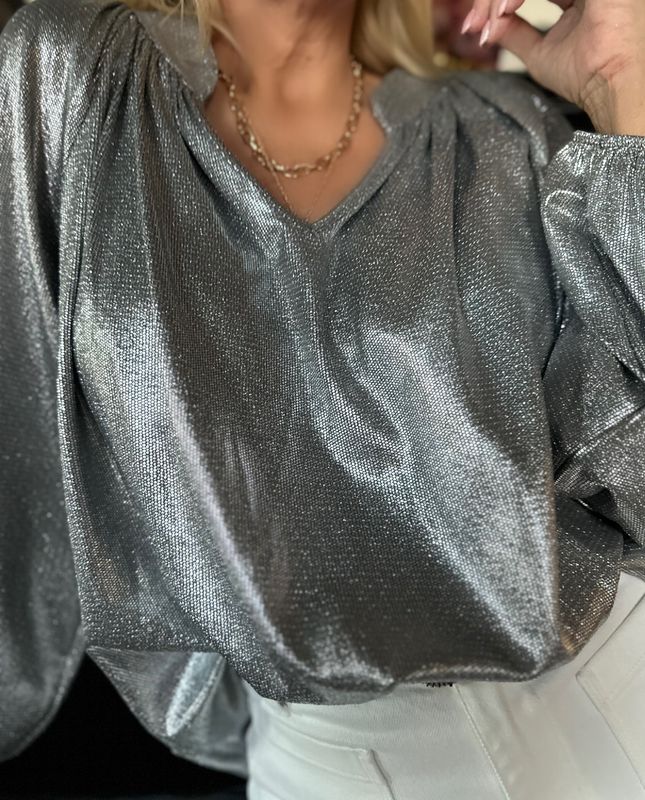 Neo Glitter Blouse