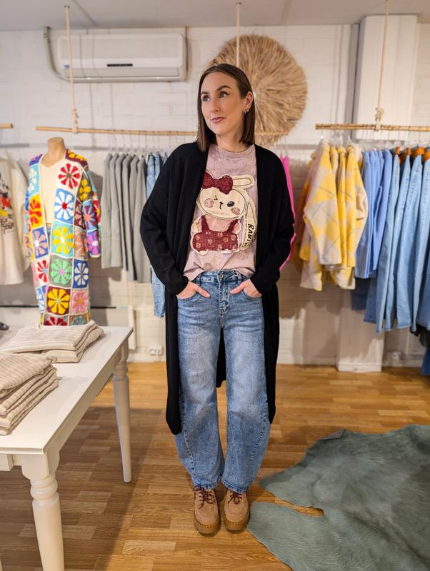 Long Viscose Cardigan