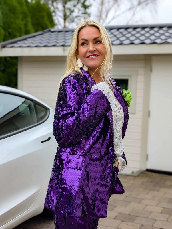 Klara Sequin Blazer