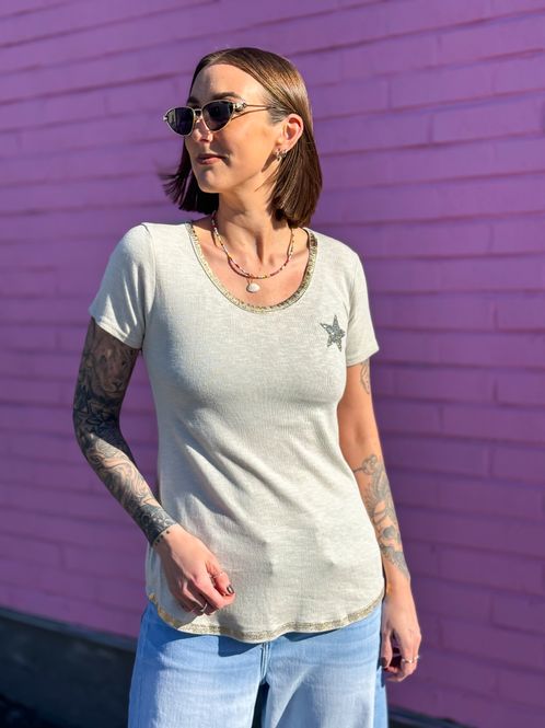 Hovedbilde Star Ribbed Tee