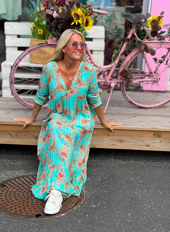 Boho Paisley Dress