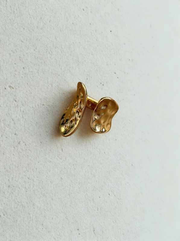Gold Asymmetrical Ring