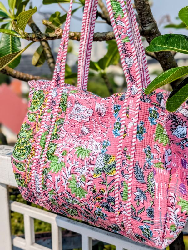 Flower Weekend Bag