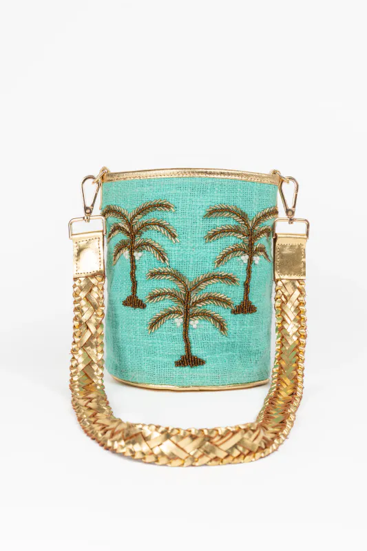 Palms Aqua Bag Piti Cuiti
