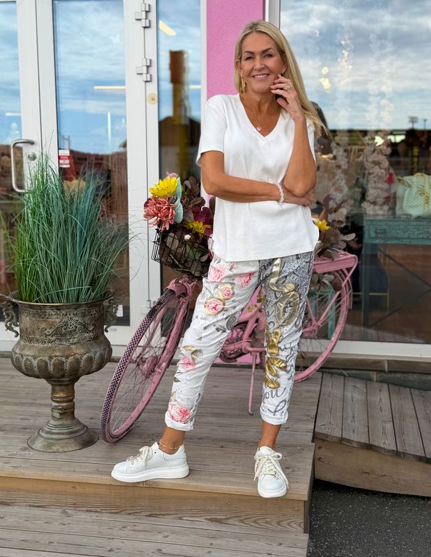 Rose Stretchy Pant
