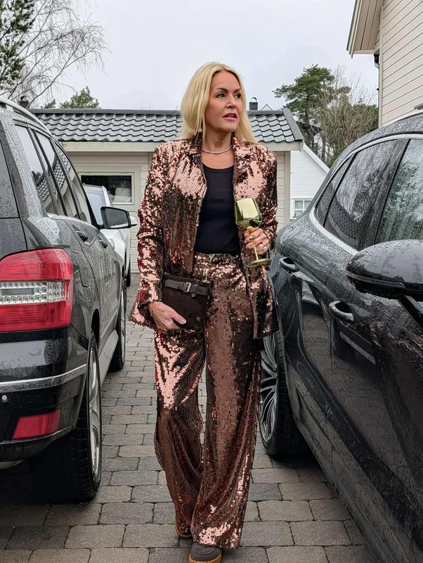Klara Sequin Blazer