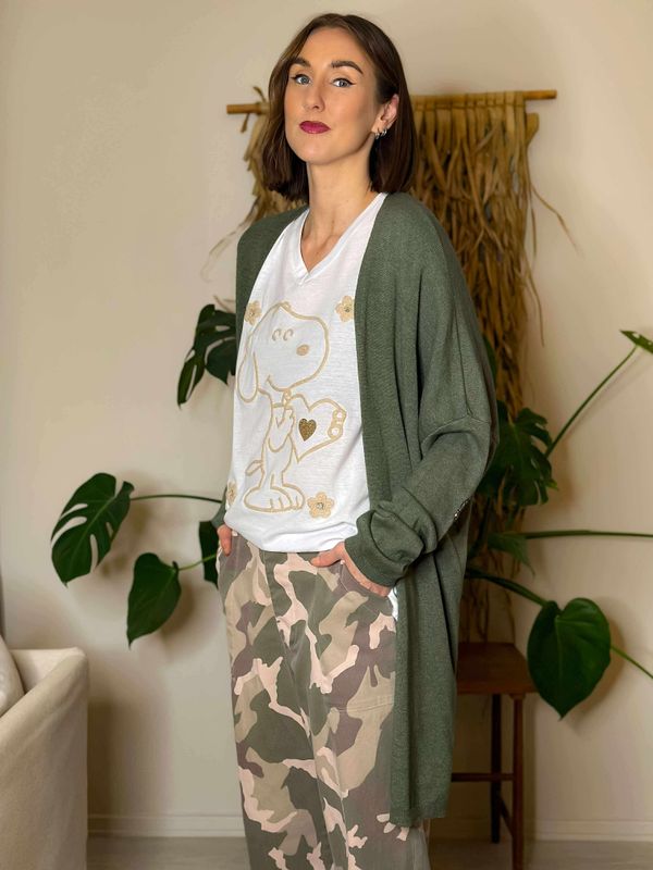 Snoopy Flower Tee