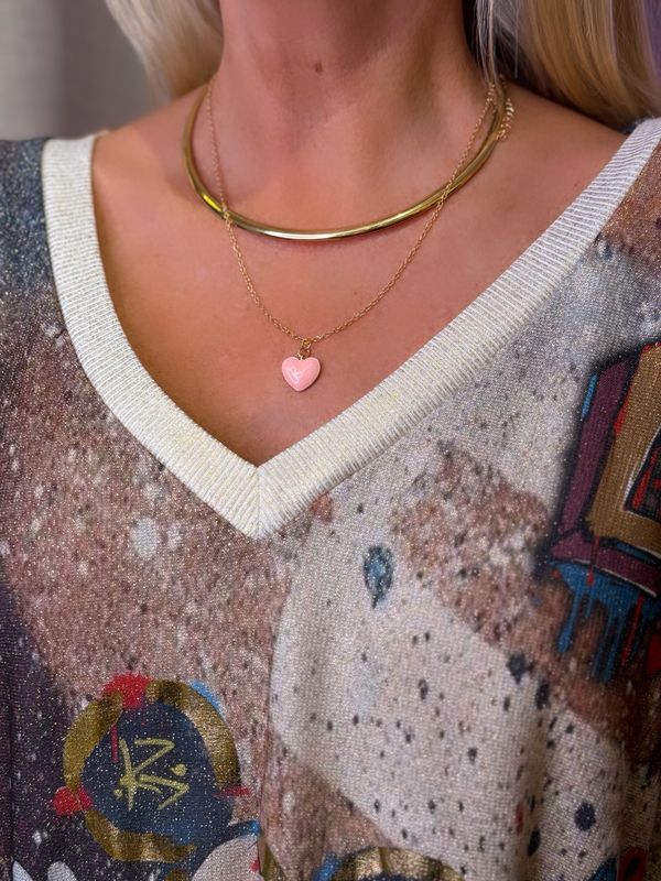 Gold Choker Necklace