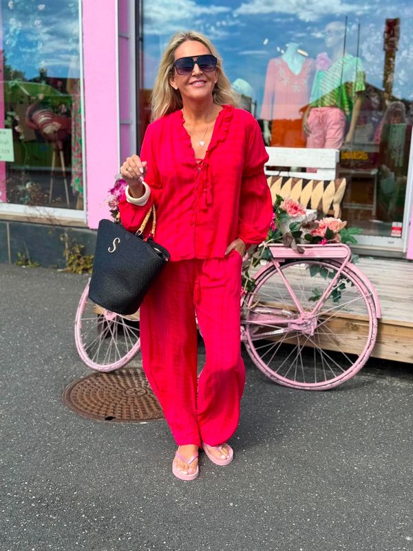 Kiana Top & Pant Set Coconut Milk