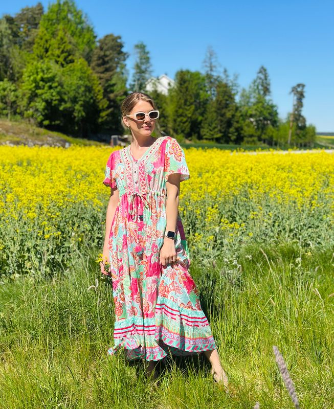 Sarah Maxi Dress Orientique